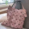 디자이너 가방 Miyake Life Totes Lingge 기하학적 단일 어깨 핸드백 TH2986874