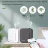 Epacket intelligent Aroma Fragrance Machine Air Purifiers Scent Unit Essential Oil Aroma Diffuser 150ml Timer APP Control for Home4858460