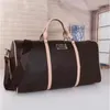 Fashion Womens Mens Travel Duffel Duffel Bag 55 حقيبة أمتعة متداول فاخرة