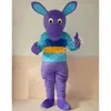 Halloween Donkey Mascot Costume Cartoon Temat Postacie Carnival Festival Fancy Dress Dorośli rozmiar stroju na przyjęcie na świeżym powietrzu