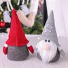 UPS Gnomes 산타 봉제 장식품 장난감 파티 호의 메리 크리스마스 하이 모자 수염 인형 어린이 선물 Xmas Elf Decorations Ccessories