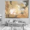 Paysage Feux D'artifice Tapisserie Bande Dessinée Tenture Chambre Dortoir Tapis Art Maison Psychédélique Kawaii Décor J220804