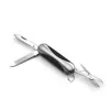 Utomhus Gadgets Mini Pocket Folding Knifes Söta sax Swiss Keychain Utility Knife EDC Tools Box Cutter Fixed Blade Knife