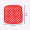 Other Bakeware Silicone Mat Air Fryer Liner Pad Non-stick Baking Mats Steamer Pads Cooking Mat Pastry Tools Cake Grilled Saucer Crisper Plate ZL1317