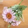 Dekoratif Çiçek Çelenkleri 30cm Ayçiçeği Yapay Çiçek Düğün Fabrikası Dekorasyon Daisy Buket Ev Odası Noel Partisi Malzemeleri Arra