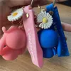 Chaveiros de desenho animado PVC Alças de Anime Amuletos Boneca Chaveiro Pingente Bolsas de Carro Enfeites