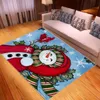 Tapis doux joyeux noël arbre paillassons intérieur décor à la maison cuisine tapis tapis de bain chambre salon étage année tapis