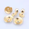 Fashion Luxury Dubai Gold Color Costume Necklace Bangle Wedding Party Elegant Women Earrings Ring Classic Jewelry Sets