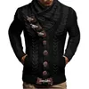 Jesienne zimowe turtleeck SWEATER MĘŻCZYZNA SIĘ STAŁY KNIDITED MĘŻCZYZNIE MĘŻCZYZNIE PALETSLEEVE SLIM MENS OVERSIDE SWARTERS PROUT MEN 220822