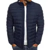 Mens Jackets Winter Man Warm Jacket Packable Light Down Puffer Bubble Ski Coat Quilted Padded Outwear Lightweight Water-resistant Jack