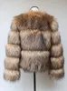 HJQJLJLS hiver femmes mode Faux raton laveur manteau de fourrure de luxe court moelleux veste survêtement floue pardessus 220822