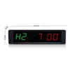 Wall Clocks Gym Countdown Clock LED 프로그래밍 가능한 교육 피트니스 타이머 Tabata Digital과 함께 Stopwatchwall