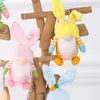 Ostern Kaninchen Gnome Alte Mann Puppe Party Liefert Plüsch Kaninchen Ohren Figur Ornamente Zwerg Puppen Kind Geschenk Hause