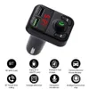 Chargers Bluetooth 5.0 FM Transmitter for Car Wireless Bluetooth Radio Adapter Musics Player Transmitter Car Kit with Hands-Free Calling A3 2022WE1