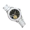 Mode Mécanique Montre Femme 30mm 316L Boîtier En Acier Inoxydable Bande Céramique Verre Saphir Miroir 8215 Mouvement Femme Montre De Luxe Designer Diver Montres Btime AAA