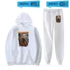 Men's Tracksuits Halloween Ends Logo Merch Print Fall Suit Hoodies Hooded Ankle Banded Pant Two Piece Set Street Clothes PantMen's