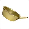 Миски 1PC Restaurant Bowl с ручкой Corean Hord Home Golden Drop доставка 2021 Garden Kitchen Dining Bar Junnedware yydhhome dh0e8