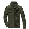 Giacca militare casual da uomo Plus Size M6XL Jaqueta masculina Air force one Primavera Autunno Cargo Mens Giacche Cappotto 220818