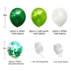 Birthday Baby Shower Decoration Party Supplies Green Latex Balloon Arch Kit Confetti MJ0764