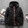 Piumino da uomo Tace Shark cappotto invernale da uomo di marca cappello casual staccabile piumino d'anatra bianco per uomo giacca a vento calda doudoune hiver homme 220830