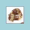 Bracciale con perline Bracciale rigido per donna Uomo Gioielli di moda Margherite Braccialetti con ciondoli in cristallo di vetro di Murano Europeo Adatto a Bea Vipjewel Dhood