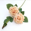 EINE Kunstblumen-Härtungsrose, mehrschichtige Rosa-Simulation für Hochzeiten, Zuhause, Tafelaufsätze