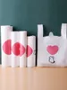 100pcs lot Supermarket Shopping Plastic bags Materiat Vest Gift Cosmetic Bags Food packaging bag 220822