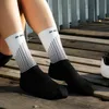 Chaussettes de sport Lycra Split Cyclisme professionnel Hommes et femmes Genou-haut Séchage rapide Printemps Été Respirant pour vélo DH SportsSports