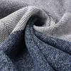 Herrtröjor Spring Winter Mens Cardigan SingleBreasted Fashion Knit Plus Size Sweater Stitching ColorBlock Stand Collar Coats Jackor 220829