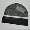 2023 Marka Örme Şapka Grid Beanie Cap Klasik Mektup Tasarımcıları Erkekler Kadın Takım Şapkaları Unisex Kaşmir Mektuplar Günlük Kafatası Kapakları Açık Moda