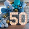 Articoli per feste Altro Evento Marquee Letters 4ft Led Number For Wedding Logo gigante personalizzato Grande amore Light Up Bulb Signs Parole grandi all'aperto