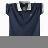 Polos Polos Mashrival Polo Men Camisa Masculina Bawełniany oddychanie 220823