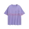 Famouse Mens T Shirts Diseñador Hombre Moda Carta Imprimir Tees con bolsillo para mujer Casual Tops sueltos Tamaño S-XL