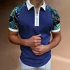 Casual England Style short sleeve Polo Shirt Men's Vintage Solid Zipper O Collar Shirt Pullover Summer Fashion Men's Shirt 220822