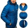 Herrjackor plus size Modern Winter Down Jacket Washable Polyester Fit Charming Slim Thicken Warm Men Coatmen's