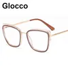 Lunettes de soleil Fashion Mesdames Reading Lunes Printemps Hinge Presbyopic Readers Eyeglass Leopard Cat Eye Blue Light Filtre Cadre 35SU7266685