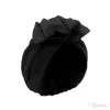 女性ヴィンテージビーニービッグフラワーターバンハットマタニティファッションヘアアクセサリー帽子ガールズヘッドウェアヘッドラップのための大きな髪の花