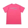 T-shirt à manches courtes pour femmes, classique, couleur bonbon, tendance, Macarons Wave, décontracté, été, 2022, Ins HotSF7A