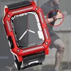 All-in-One TPU PC Smart Smart Case Case Military for IWatch 1-7 Series