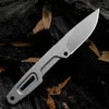Neue Outdoor Survival Gerade Messer N690 Klinge Full Tang Stahl Griff Camping Taktische Messer