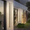 Utomhusvägglampor inomhus/utomhusljus LED Vattentät lampa IP65 ALUMINIUM Långt för Garden Villa veranda armatur