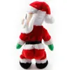Рождественские новые подарки танцы электрической музыкальной игрушки Санта -Клаус Duold Twerking Singing Рождественский украшение для Home240R