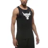 Tanques masculinos Tops Sports Sports Men's Loose Basketball Treinamento Fitness Suit de fitness malha respirável ao ar livre Running Topsmen's Running