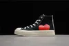 Ayakkabılar All Stars Shoe CDG Canvas Play Love Eyes Hearts 1970 1970'ler Büyük Gözler Bej Klasik Klasik Sıradan Kaykay Sabahları 35-44 Tasarımcı