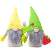 Feestartikelen Valentijnsdag liefde bloemen vorm Gnome Decoratie Paar Dwerg Anonieme Pop Scandinavische Ornamenten