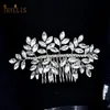 Headpieces Crystal Wedding Comb Luxury Rhinestone Headpiece Women Tiaras Handmade Headwear Festivals Party Ladies Princess JewelryHeadpieces