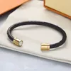 Stein Armreif Edelstahl Designer Liebe Armbänder Roségold für Frauen Männer Schraube Schraubendreher Luxus Armband Paar Schmuck Frau