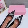 Size 34-42 Fashion Luxury Designer Black And White Women's Shoes Leather High Heel Pointed Toe Shoes 7cm