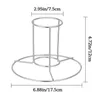 Практическая духовка барбекю серебряная куриная стойка для пивного банки курицы гриль куриная подставка 220822