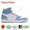 الصنادل 2022 Jumpman 1 Top 3 High Og 1S Mens Basketball Shoes Bred Batent Hyper Royal Royal University Blue Smoke Gray Heritage Lold UNC Retro Sneakers